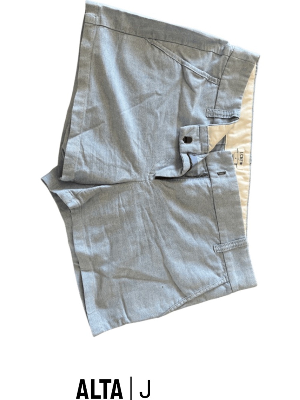 J. Crew Light Blue Linen Blend Women’s Shorts